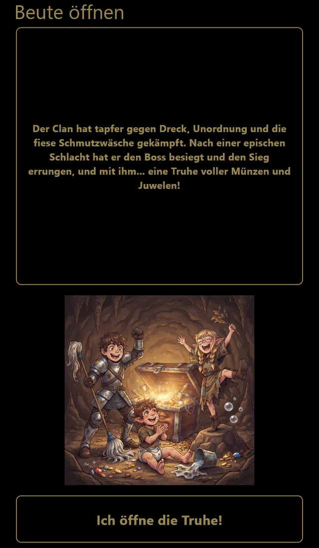 Das Öffnen der Beute: die Erzählung der Schlacht