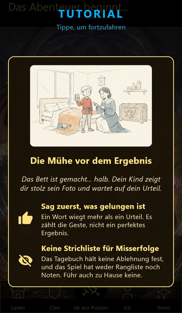 Der Elternratgeber: die Mühe vor dem Ergebnis
