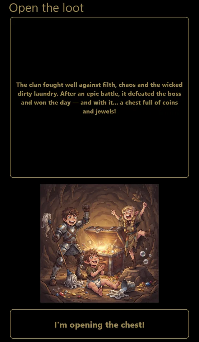 Opening the loot: the tale of the battle