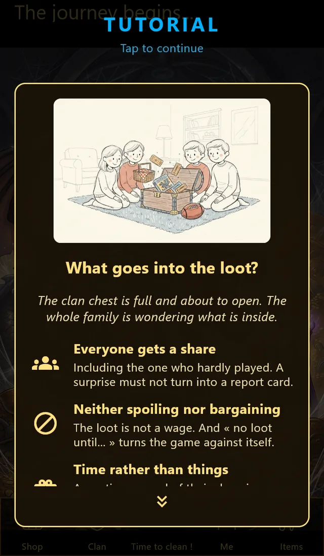 The parent's guide: what to put in the loot?