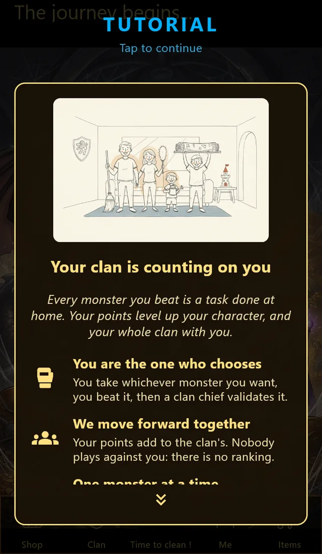 The adventurer's guide: your clan is counting on you