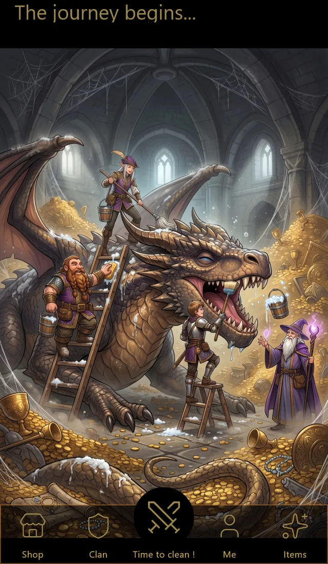 The dashboard: the entrance to the dungeon
