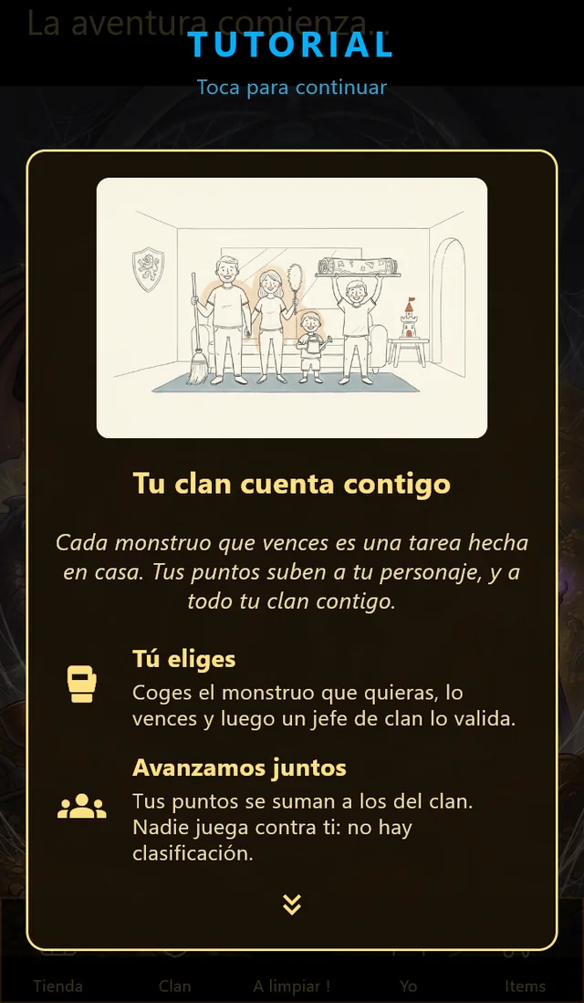 La guía del aventurero: tu clan cuenta contigo