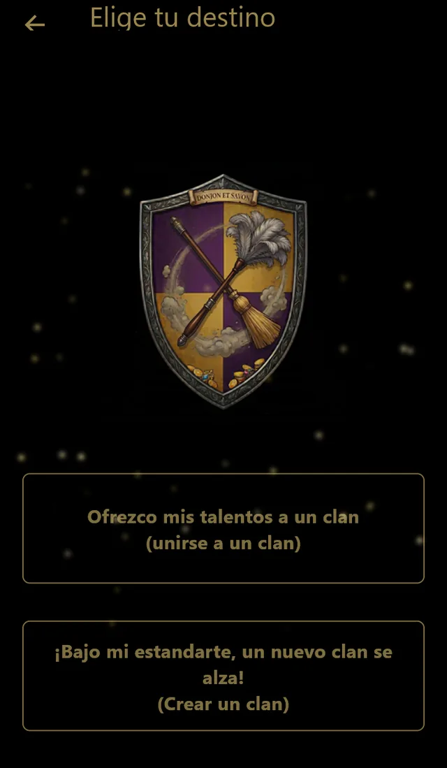 Elige tu destino: unirse a un clan o fundar uno
