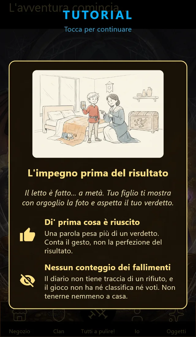 La guida per genitori: l'impegno prima del risultato
