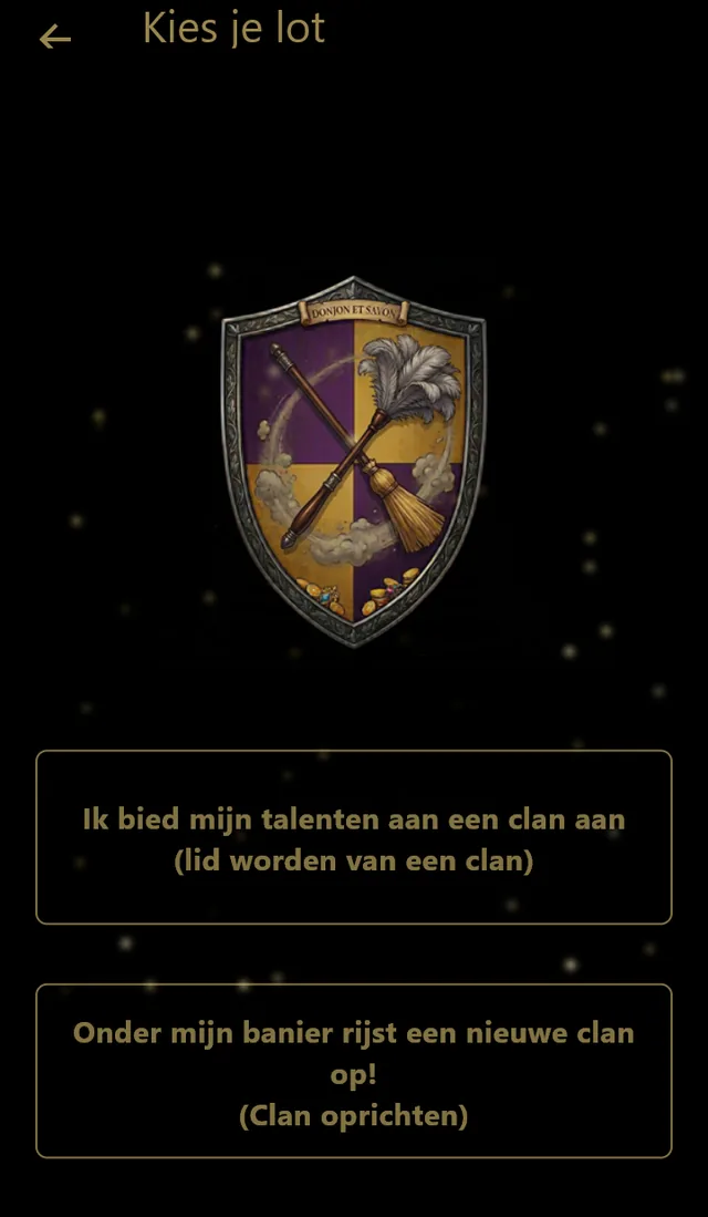 Kies je lot: een clan vervoegen of er een stichten